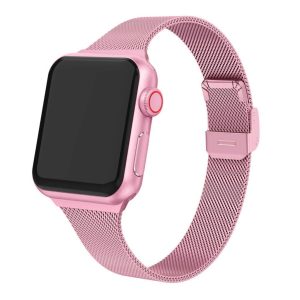 Pink Gold Geneva Slim Milanese Band for Apple Watch