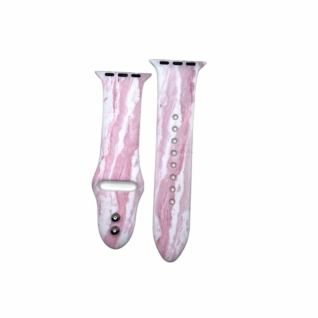 Pink Marble Printed Sport Band for Apple Watch