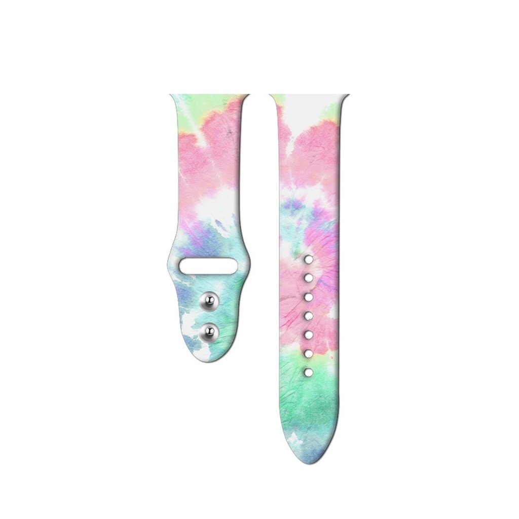 Psychedelic Swirl Printed Sport Band for Apple Watch