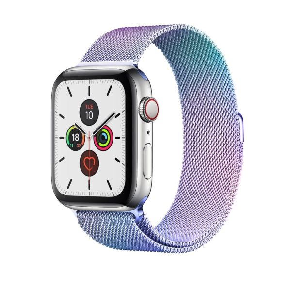 Rainbow Milanese Loop for Apple Watch