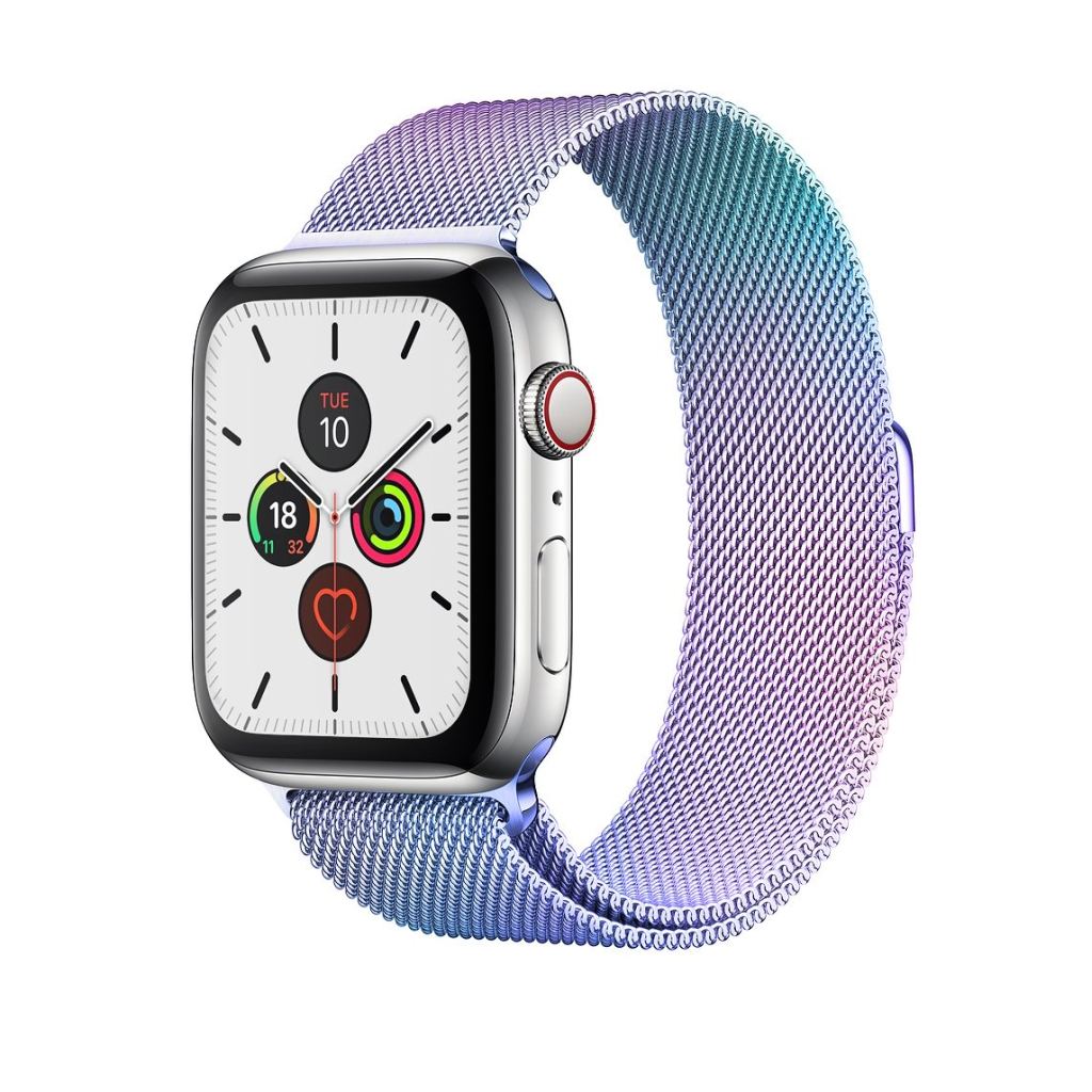 Rainbow Milanese Loop for Apple Watch