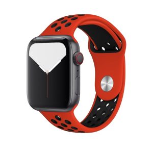 Red/Black Sport Band Active for Apple Watch
