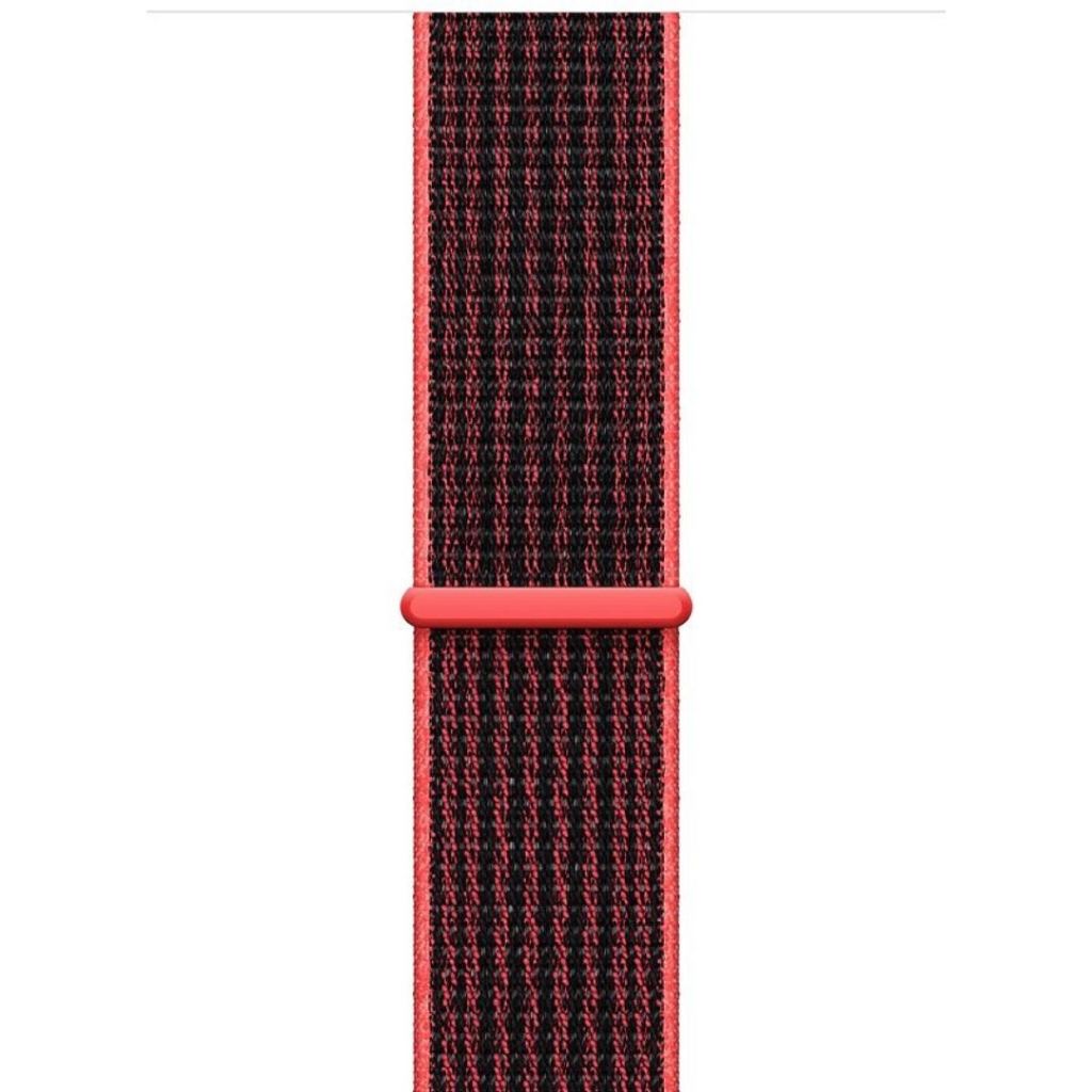 Red Black Sport Loop For Apple Watch - Image 2