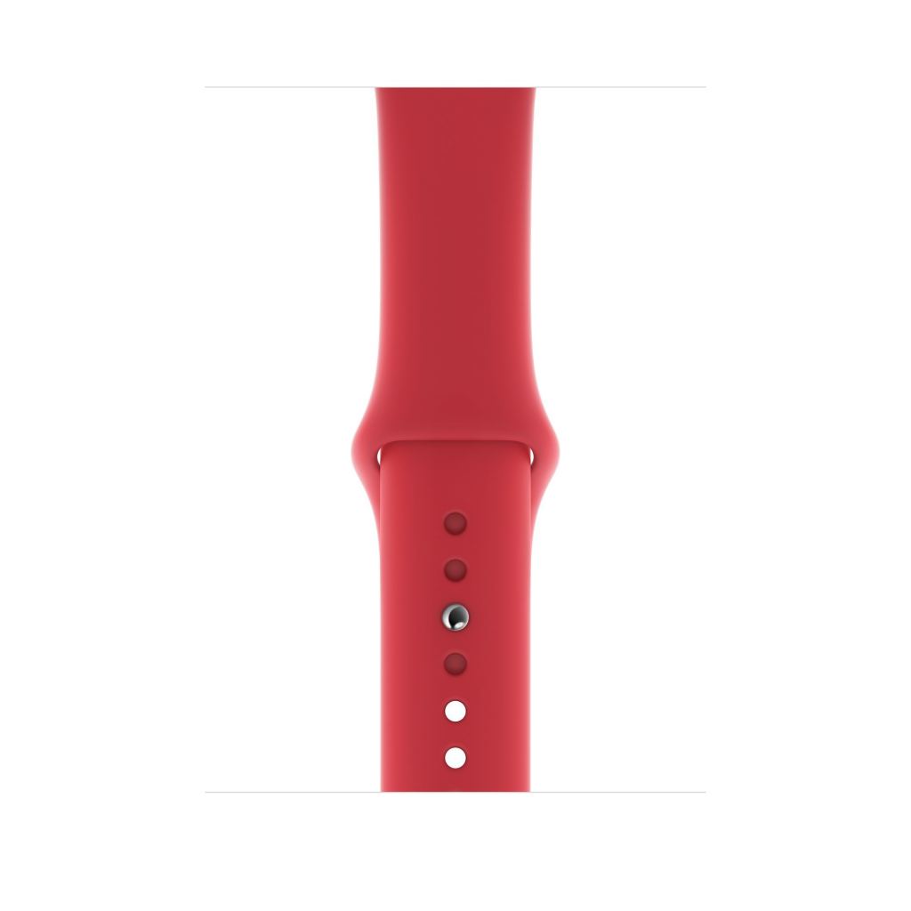 Red Sport Band for Apple Watch - Image 2
