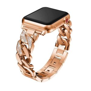 Jersey Bracelet Band For Apple Watch - Rose Gold