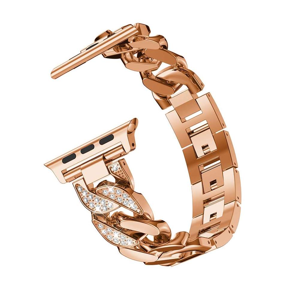 Jersey Bracelet Band For Apple Watch - Rose Gold - Image 4