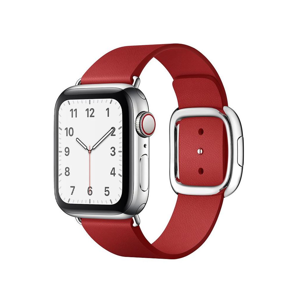 Ruby Red Modern Buckle for Apple Watch