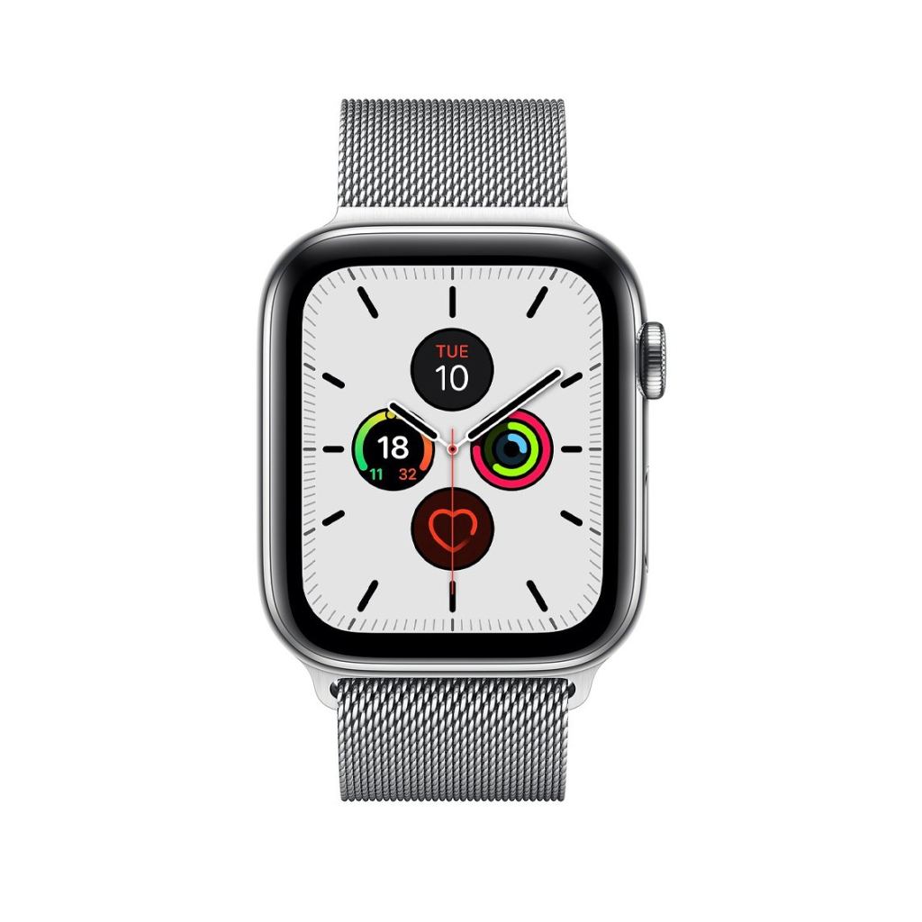 Silver Milanese Loop for Apple Watch - Image 3