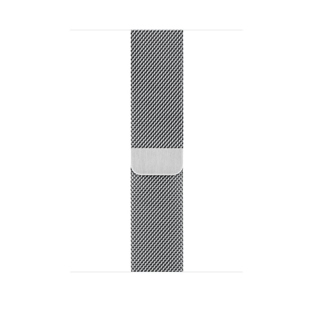 Silver Milanese Loop for Apple Watch - Image 2