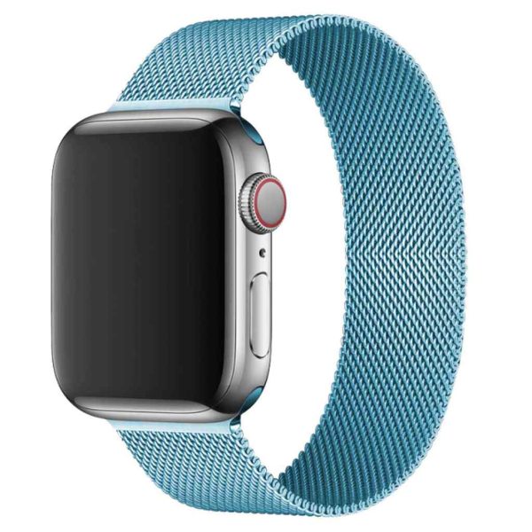 Sky Blue Milanese Loop for Apple Watch