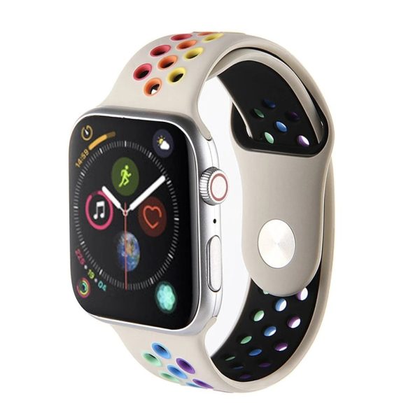 Stone/Rainbow Pride Sport Band Active for Apple Watch