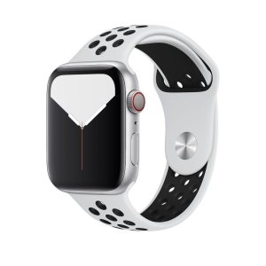 White/Black Sport Band Active for Apple Watch