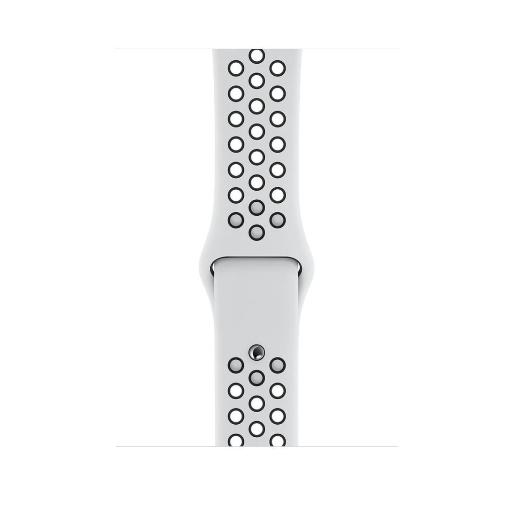 White/Black Sport Band Active for Apple Watch - Image 2