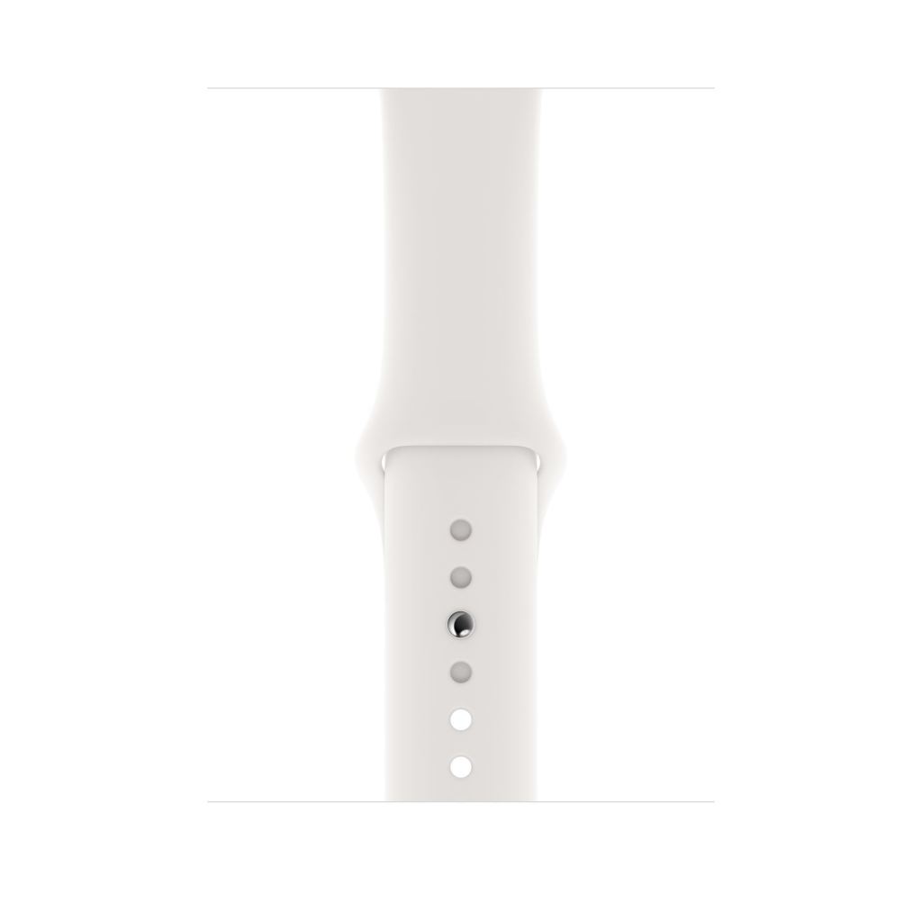 White Sport Band for Apple Watch - Image 2