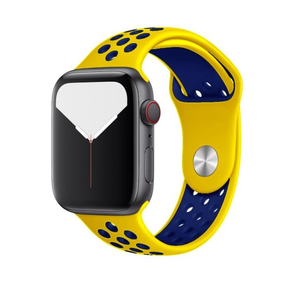 Yellow/Midnight Blue Sport Band Active for Apple Watch