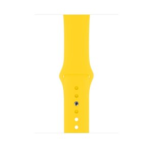 Alternative view of Yellow Sport Band for Apple Watch