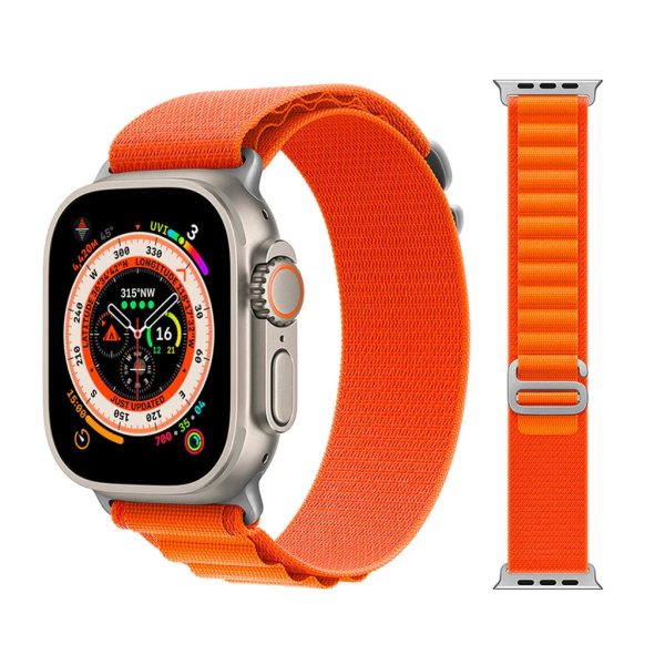 Alpine Loop Band For Apple Watch in Orange