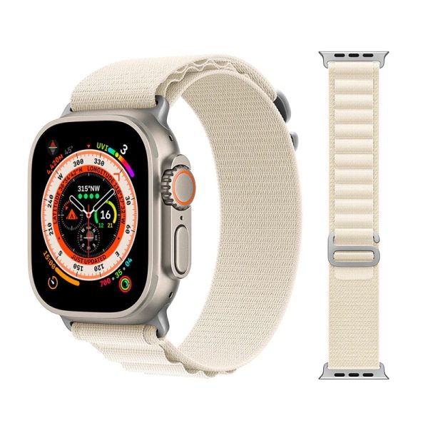 Alpine Loop Band For Apple Watch in Starlight