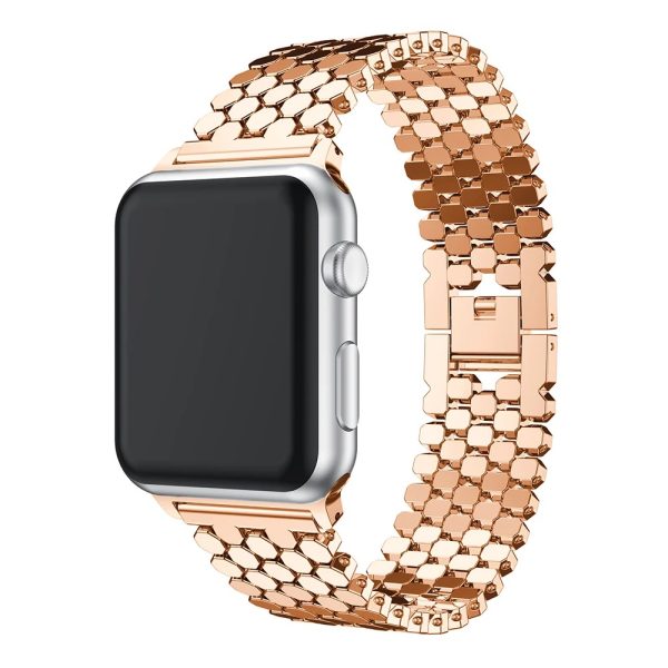 Aspen Bracelet Band For Apple Watch - Rose Gold