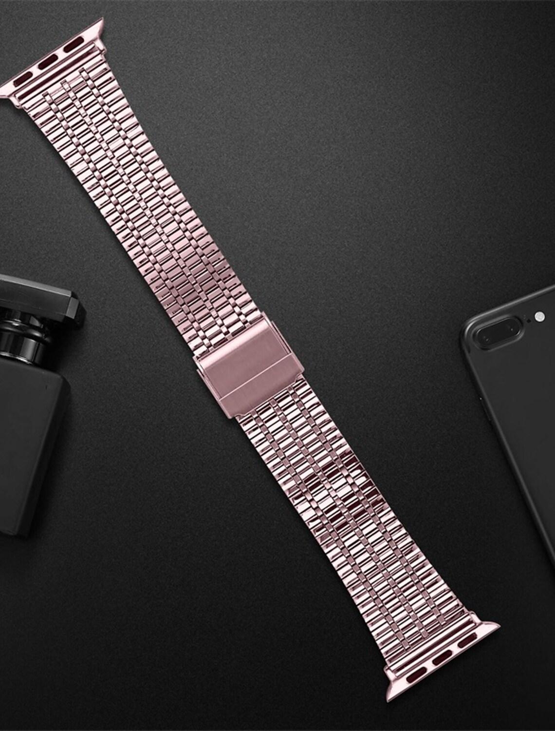 Black Matrix Stainless Steel Band for Apple Watch - Image 13