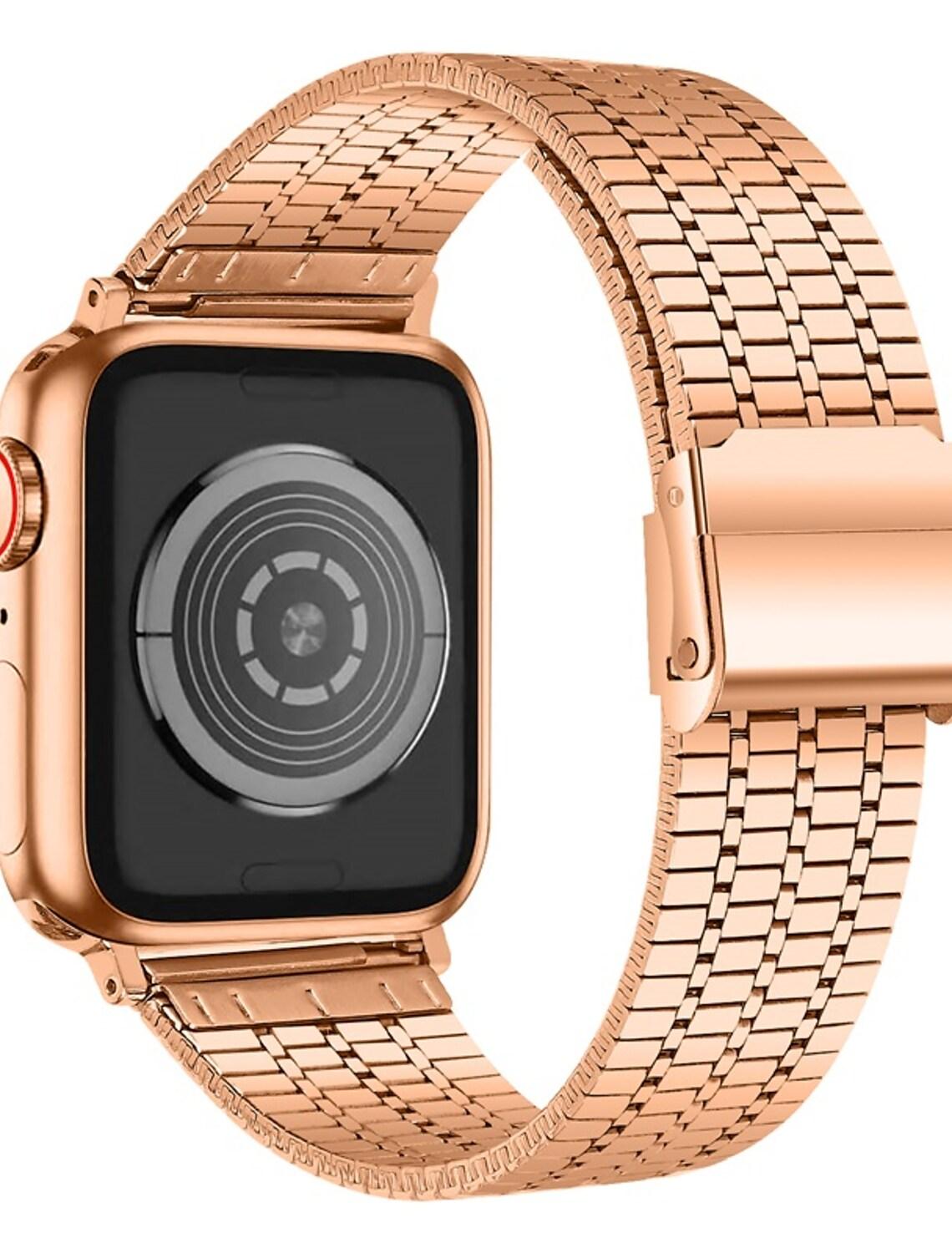 Black Matrix Stainless Steel Band for Apple Watch - Image 9