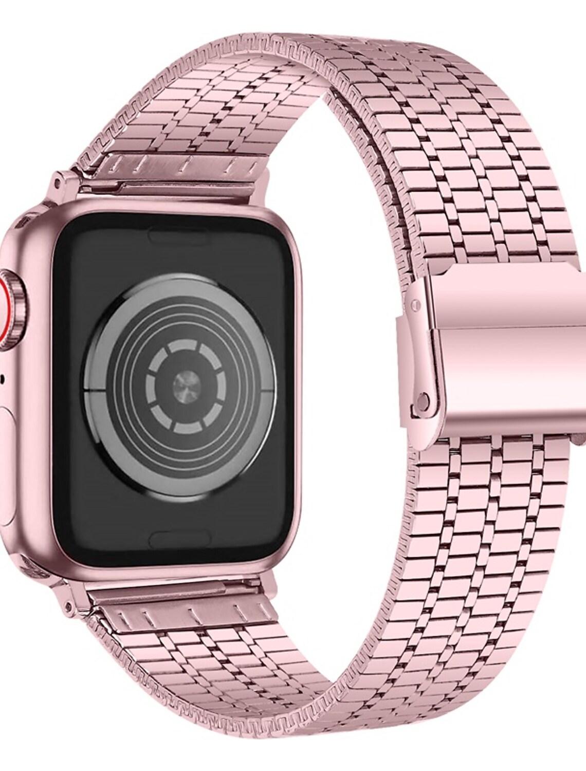 Black Matrix Stainless Steel Band for Apple Watch - Image 8
