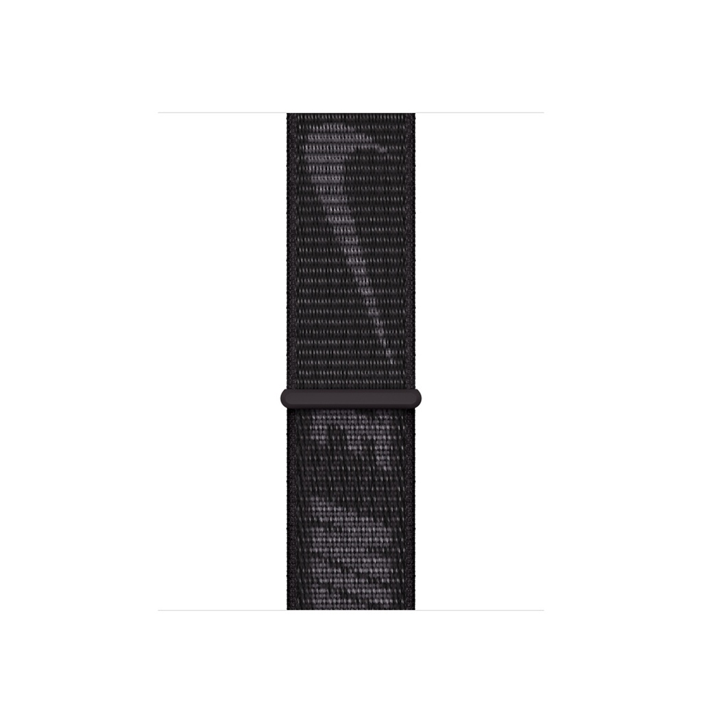 Black Sport Loop Active Band For Apple Watch - Image 2