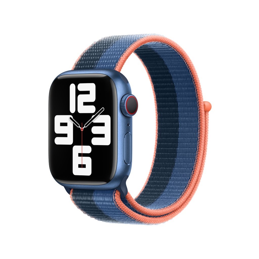 Blue Jay / Abyss Blue Sport Loop Band For Apple Watch