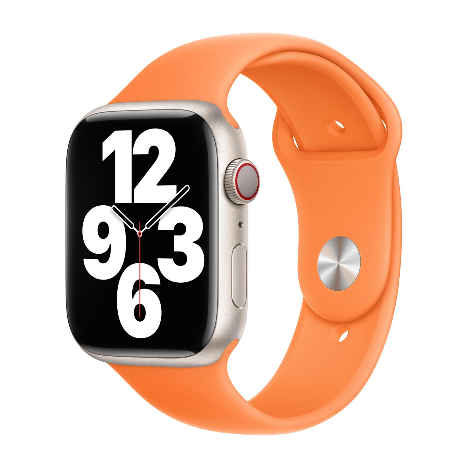 Bright Orange Sport Band for Apple Watch