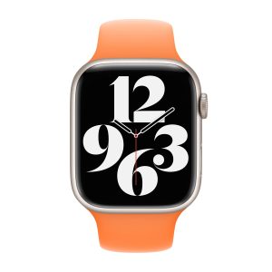 Alternative view of Bright Orange Sport Band for Apple Watch
