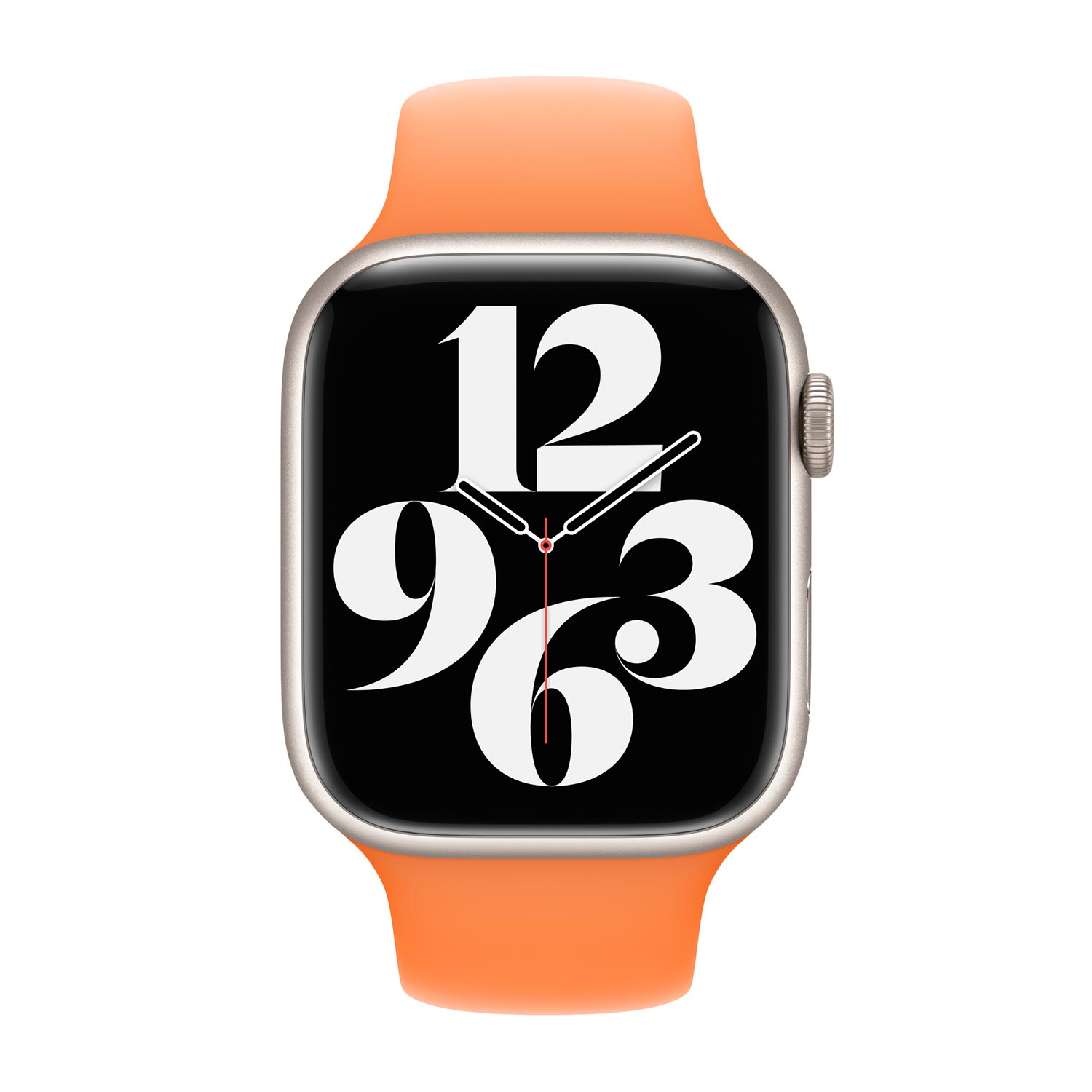 Bright Orange Sport Band for Apple Watch