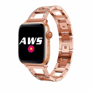 Casablanca Bracelet Rose Gold Stainless Steel Band for Apple Watch