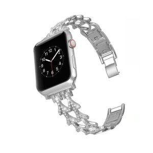 Alternative view of Genevieve Bracelet Band For Apple Watch - Silver