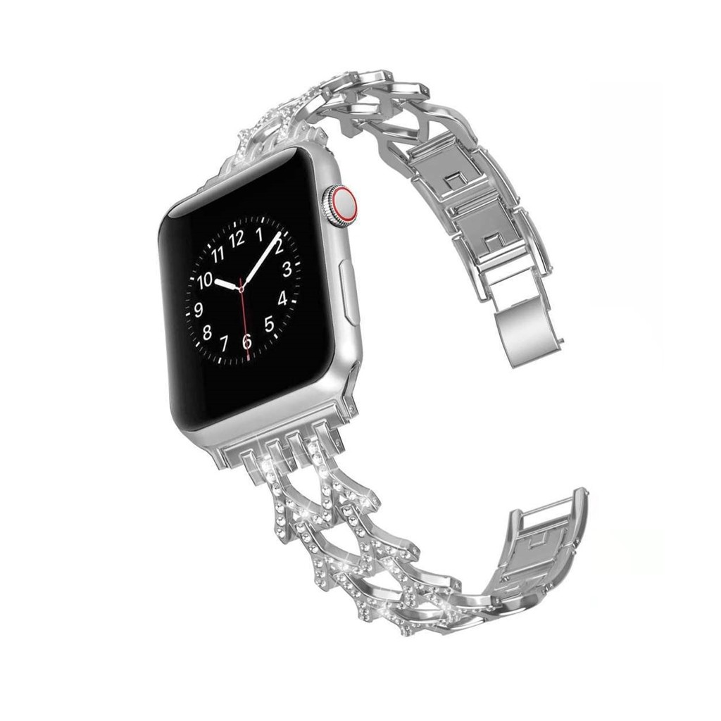 Genevieve Bracelet Band For Apple Watch - Silver
