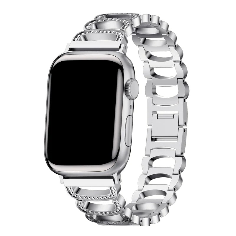 Halo Bracelet Band For Apple Watch in Silver