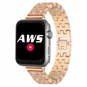 Hampton Bracelet Gold Stainless Steel Band for Apple Watch