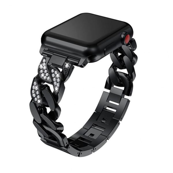 Jersey Bracelet Band For Apple Watch - Black