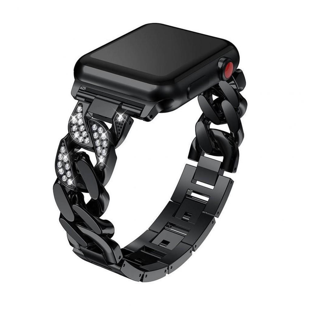 Jersey Bracelet Band For Apple Watch - Black