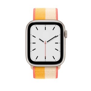 Alternative view of Maize White Sport Loop Band For Apple Watch