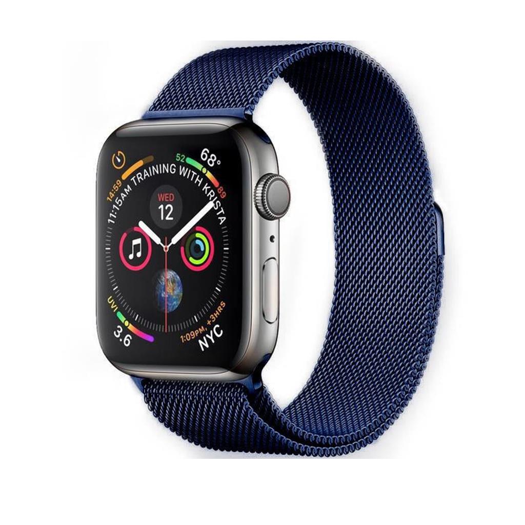 Midnight Blue Milanese Loop for Apple Watch