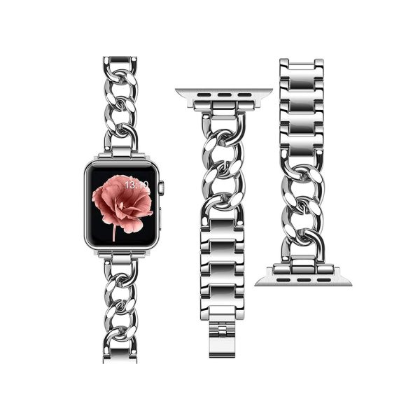 Monte Carlo Bracelet Band For Apple Watch - Silver