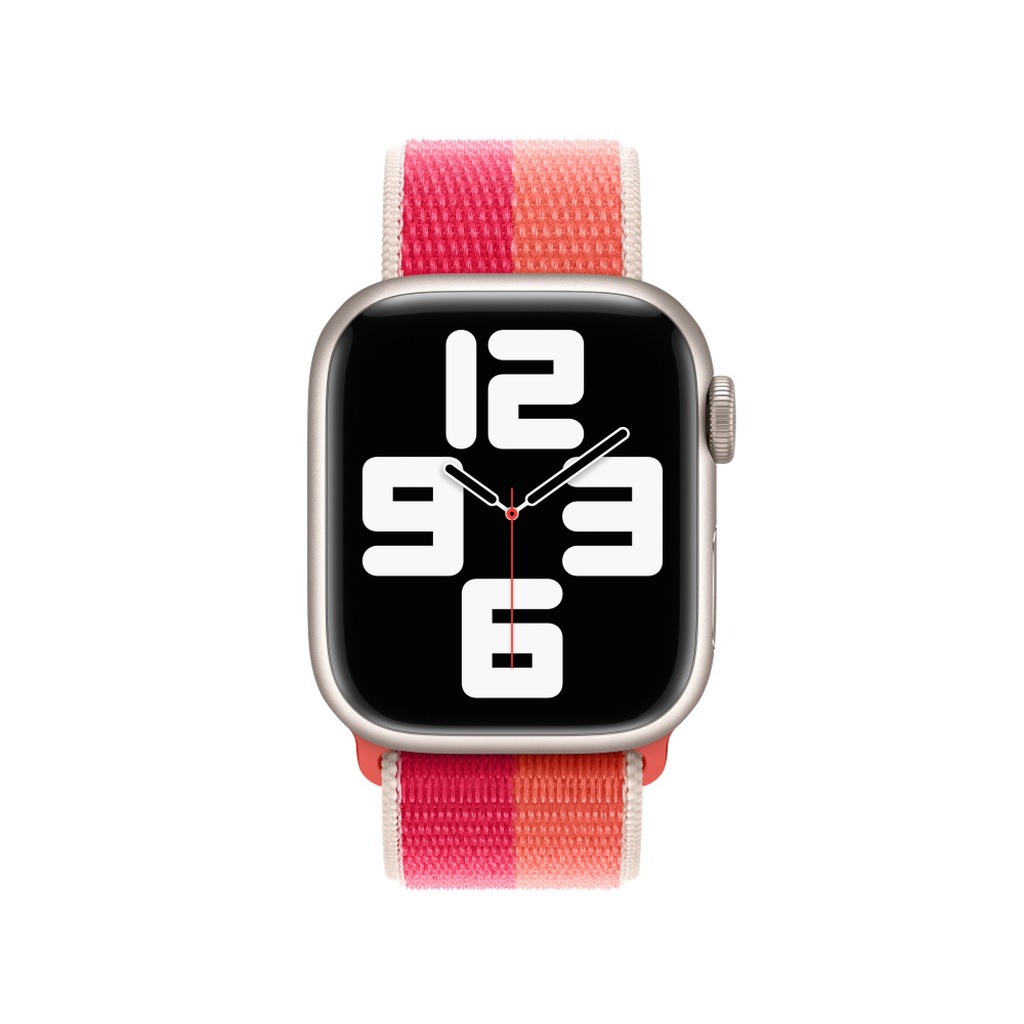 Nectarine / Peony Sport Loop Band For Apple Watch - Image 2