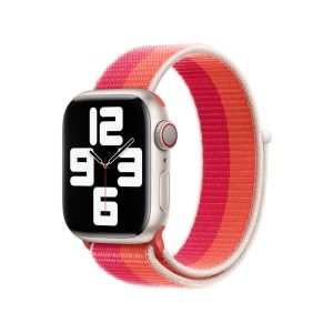Nectarine / Peony Sport Loop Band For Apple Watch