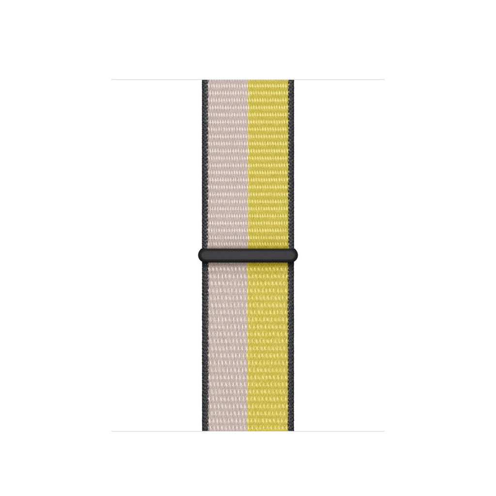 Oat Milk / Lemon Zest Sport Loop Band For Apple Watch - Image 2