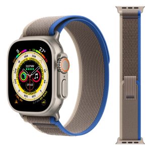Trial Loop Strap For Apple Watch in Blue/Grey