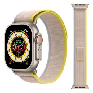 Trial Loop Strap For Apple Watch in Yellow/Beige