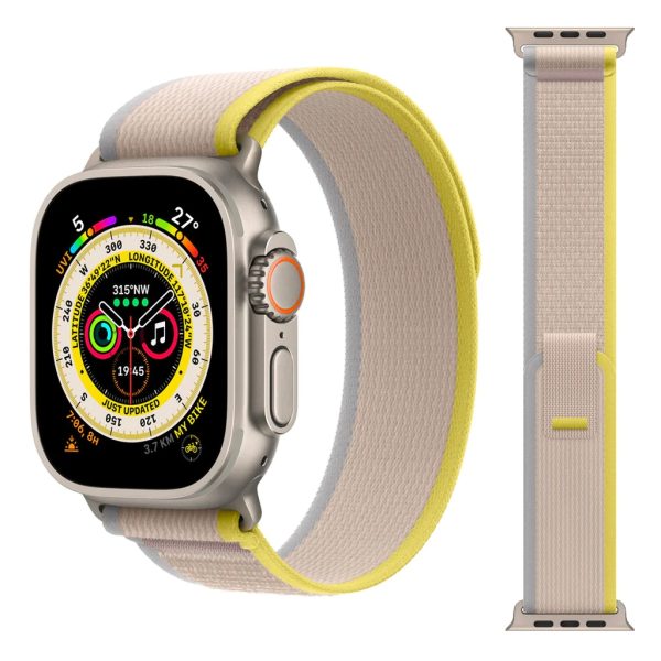 Trial Loop Strap For Apple Watch in Yellow/Beige