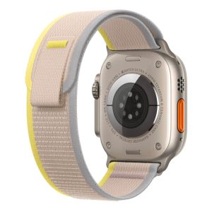 Alternative view of Trial Loop Strap For Apple Watch in Yellow/Beige