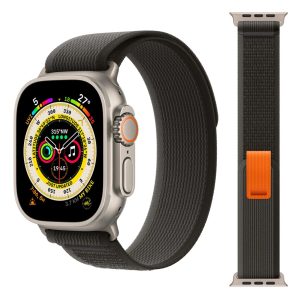 Trial Loop Strap For Apple Watch in Black/Grey